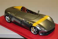 BBR Models  Ferrari Ferrari MONZA SP1 - METAL GREY - Grey Metallic