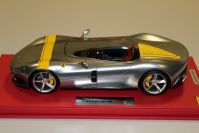 BBR Models  Ferrari Ferrari MONZA SP1 - METAL GREY - Grey Metallic