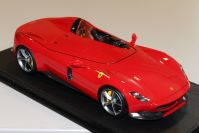 BBR Models  Ferrari Ferrari MONZA SP1 - ROSSO CORSA - Rosso Corsa