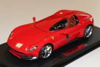 BBR Models  Ferrari Ferrari MONZA SP1 - ROSSO CORSA - Rosso Corsa