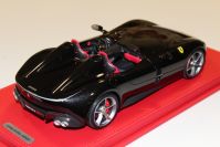 BBR Models  Ferrari Ferrari MONZA SP2 - BLACK - Black Metallic