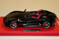 BBR Models  Ferrari Ferrari MONZA SP2 - BLACK - Black Metallic