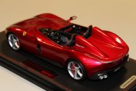 BBR Models  Ferrari Ferrari MONZA SP2 - ROSSO PORTOFINO - Red Metallic