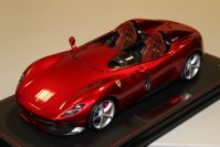 BBR Models  Ferrari Ferrari MONZA SP2 - ROSSO PORTOFINO - Red Metallic