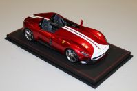 BBR Models  Ferrari Ferrari Monza SP2 - ROSSO FUOCO - Red Metallic