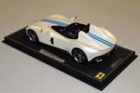 BBR Models  Ferrari Ferrari Monza SP2 - BIANCO ITALIA - White