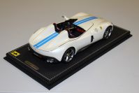 BBR Models  Ferrari Ferrari Monza SP2 - BIANCO ITALIA - White