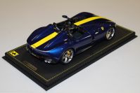 BBR Models  Ferrari Ferrari Monza SP2 - BLUE TDF - Blue Tour de France