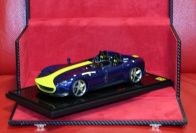 BBR Models  Ferrari Ferrari Monza SP2 - BLUE TDF - #109 - CARBON Blue Tour de France