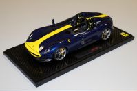 BBR Models  Ferrari Ferrari Monza SP2 - BLUE TDF - #109 - CARBON Blue Tour de France