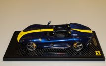 BBR Models  Ferrari Ferrari Monza SP2 - BLUE TDF - #109 - CARBON Blue Tour de France