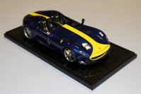 BBR Models  Ferrari Ferrari Monza SP2 - BLUE TDF - #109 - CARBON Blue Tour de France