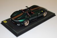 BBR Models  Ferrari #          Ferrari MONZA SP2 - GREEN METALLIC / GOLD - Green Metallic