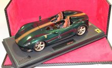 BBR Models  Ferrari Ferrari MONZA SP2 - GREEN METALLIC / GOLD #01/99 Green Metallic