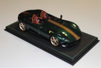 BBR Models  Ferrari Ferrari MONZA SP2 - GREEN METALLIC / GOLD #01/99 Green Metallic