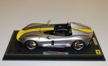 BBR Models  Ferrari Ferrari MONZA SP2 - GRIGIO FERRO - Silver