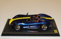 BBR Models  Ferrari Ferrari Monza SP2 - BLUE TDF - Blue Tour de France