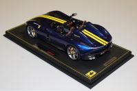 BBR Models  Ferrari Ferrari Monza SP2 - BLUE TDF - Blue Tour de France