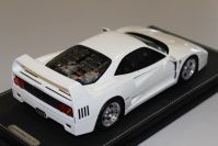 BBR Models  Ferrari Ferrari F40 by Pininfarina - WHITE - White