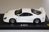 BBR Models  Ferrari Ferrari F40 by Pininfarina - WHITE - White