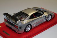 BBR Models  Ferrari Ferrari F40 by Michelotto - SILVER - #02/24 Silver