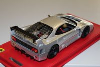 BBR Models  Ferrari Ferrari F40 by Michelotto - SILVER / BLACK - Silver