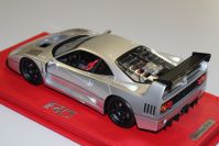 BBR Models  Ferrari Ferrari F40 by Michelotto - SILVER / BLACK - Silver