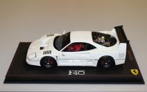 BBR Models  Ferrari Ferrari F40 LM - AVUS WHITE - White