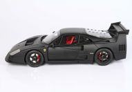 BBR Models  Ferrari Ferrari F40 by Michelotto - MATT BLACK - Black Matt