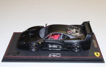 BBR Models  Ferrari Ferrari F40 LM by Michelotto - MATT BLA Black Matt