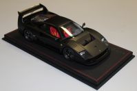 BBR Models  Ferrari Ferrari F40 LM by Michelotto - MATT BLA Black Matt