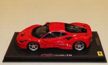 BBR Models  Ferrari Ferrari F8 Tributo - ROSSO CORSA - Rosso Corsa