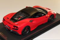 BBR Models  Ferrari Ferrari F8 Tributo - ROSSO CORSA MATT - Red Matt