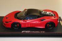 BBR Models  Ferrari Ferrari F8 Tributo - ROSSO CORSA MATT - Red Matt