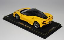 BBR Models  Ferrari #    Ferrari F8 Tributo - GIALLO MODENA / BLACK - Yellow Modena