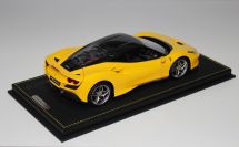 BBR Models  Ferrari #    Ferrari F8 Tributo - GIALLO MODENA / BLACK - Yellow Modena
