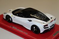 BBR Models  Ferrari Ferrari F8 Tributo - CHAMELEON WHITE - Red Matt