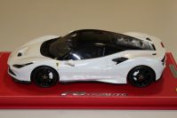 BBR Models  Ferrari Ferrari F8 Tributo - CHAMELEON WHITE - Red Matt