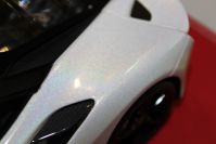 BBR Models  Ferrari Ferrari F8 Tributo - CHAMELEON WHITE - Red Matt