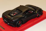 BBR Models  Ferrari Ferrari F8 Tributo - MATT BLACK - Black Matt