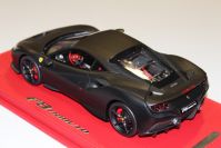 BBR Models  Ferrari Ferrari F8 Tributo - MATT BLACK - Black Matt