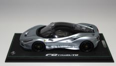 BBR Models  Ferrari #    Ferrari F8 Tributo - GRIGIO TITANIO / BLACK Titanium Grey
