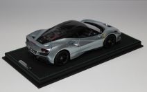 BBR Models  Ferrari #    Ferrari F8 Tributo - GRIGIO TITANIO / BLACK Titanium Grey