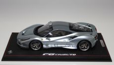 BBR Models  Ferrari #    Ferrari F8 Tributo - GRIGIO TITANIO / GRIGIO MEDIO Titanium Grey