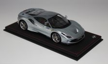 BBR Models  Ferrari #    Ferrari F8 Tributo - GRIGIO TITANIO / GRIGIO MEDIO Titanium Grey