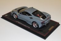 BBR Models  Ferrari Ferrari F8 Tributo - GRIGIO MEDIO - Red Matt