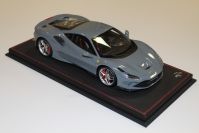 BBR Models  Ferrari Ferrari F8 Tributo - GRIGIO MEDIO - Red Matt