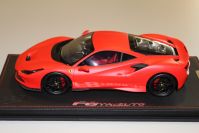 BBR Models  Ferrari Ferrari F8 Tributo - SF90 RED MATT 1 - Red Matt