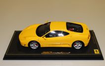 BBR Models  Ferrari Ferrari 360 Modena - GIALLO MODENA - Yellow Modena