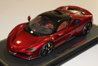BBR Models  Ferrari Ferrari SF90 Stradale - ROSSO FIORANO - Red